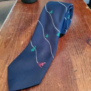 Vintage Creative Expressions by Alynn Neckwear Winter Skier Neck Tie